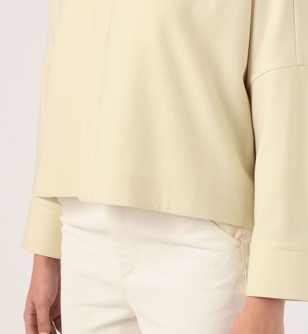 MACPHEE「【WEB限定】ポリエステルフラノ コクーンシャツ」|シャツ・ブラウス|