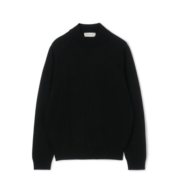 TOMORROWLAND MENS「TOMORROWLAND tricot メリノベーシック モックネックプルオーバー」|ニット・セーター|19 ブラック