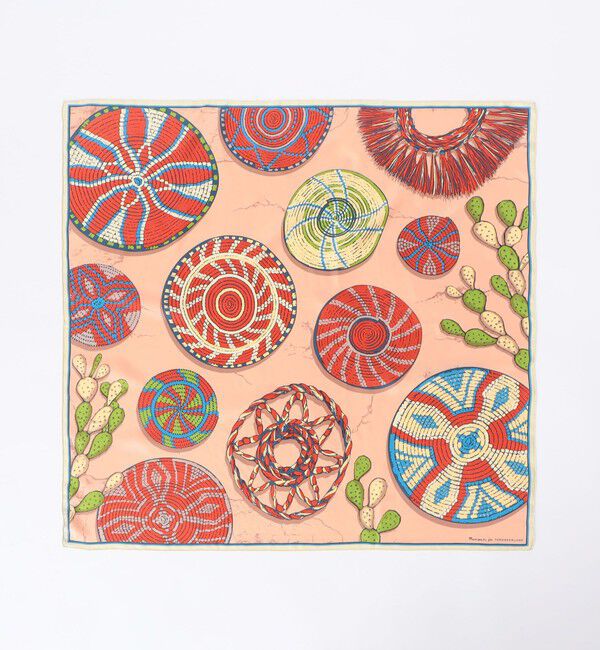 TOMORROWLAND GOODS「【別注】manipuri AFRICAN シルクスカーフ」|バンダナ・スカーフ|