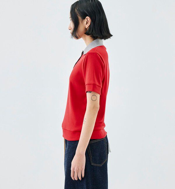 Edition「コットンモダール フライス ポロ」|ポロシャツ|