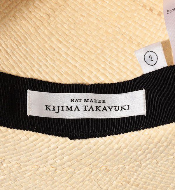 TOMORROWLAND GOODS「KIJIMA TAKAYUKI ファインラフィアハット」|ハット|