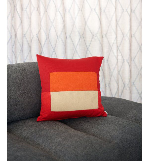 journal standard Furniture「COLOR PATCH CUSHION　クッションカバー 45cm」|クッション・クッションカバー|レッド