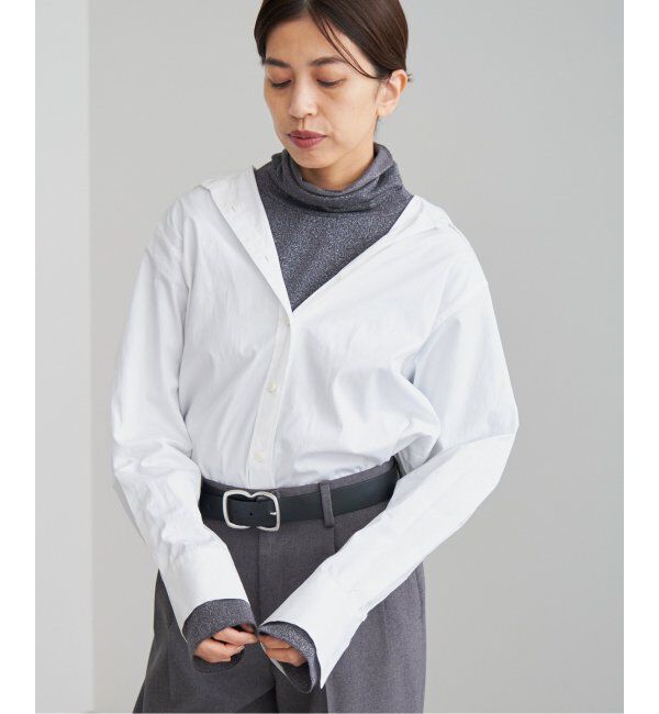 IENA「スーピマコットン レギュラーカラーシャツ」|シャツ・ブラウス|