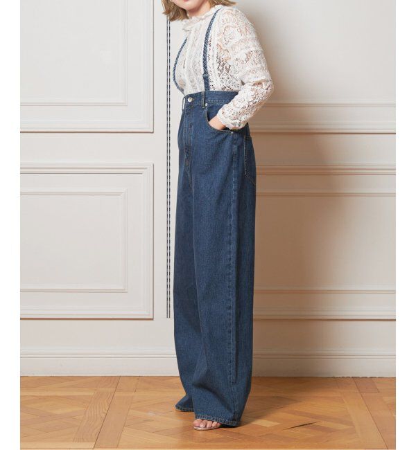 IENA LA BOUCLE「《追加》IENA LA BOUCLE ハイエストウエストデニムパンツ2」|デニム|