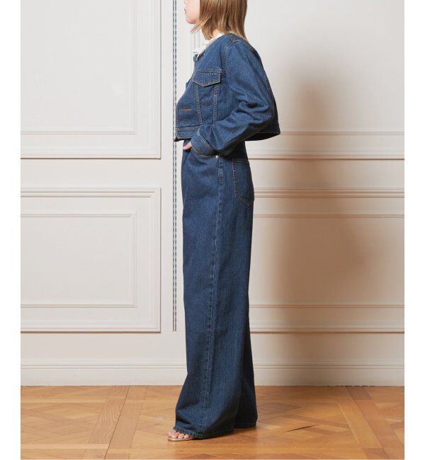 IENA LA BOUCLE「《追加》IENA LA BOUCLE ハイエストウエストデニムパンツ2」|デニム|