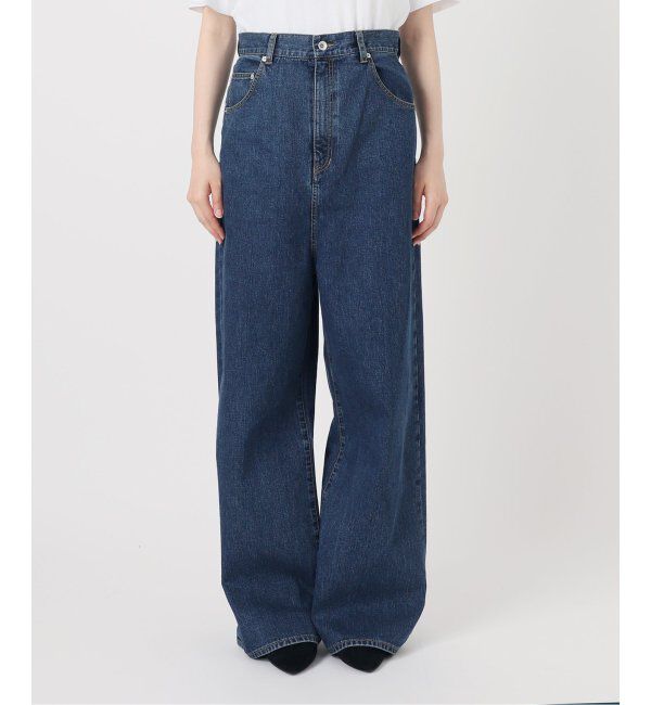 IENA LA BOUCLE「《追加》IENA LA BOUCLE ハイエストウエストデニムパンツ2」|デニム|
