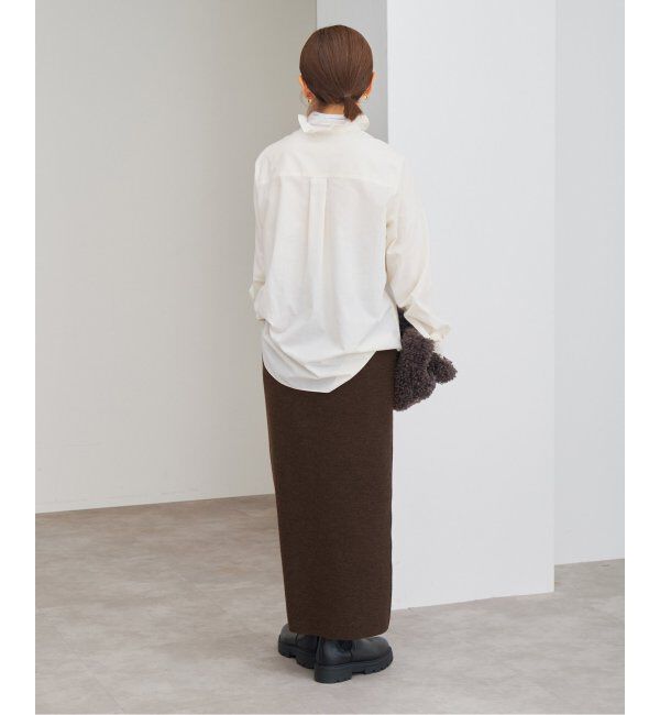 IENA「《追加》スーパーファインスムースニットスカート」|スカート|