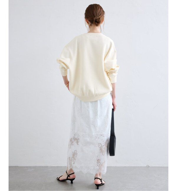 SLOBE IENA「《WEB・一部店舗限定/追加4》ダブルフェイスジャージースナップカーディガン」|カーディガン|