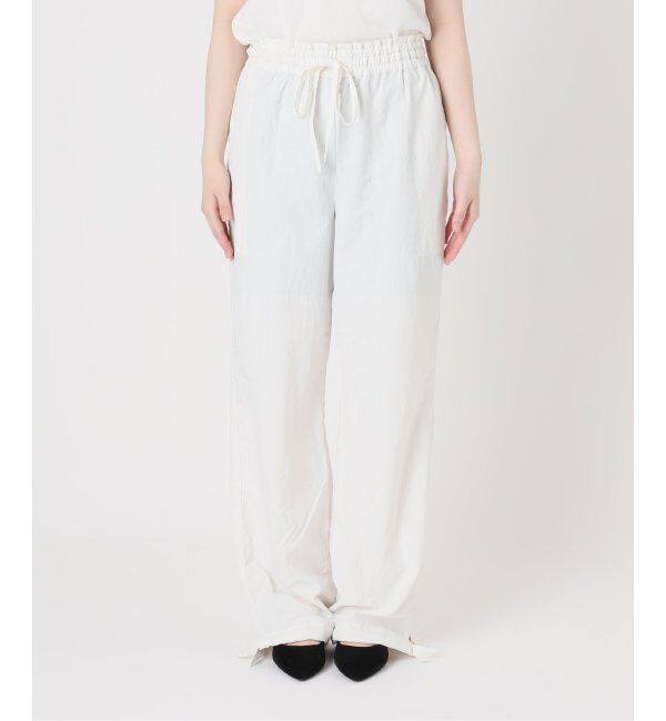 IENA LA BOUCLE「FOLKIN' VIOLETTE ROOM/フォーキン バイオレットルーム イージーパンツ」|その他|