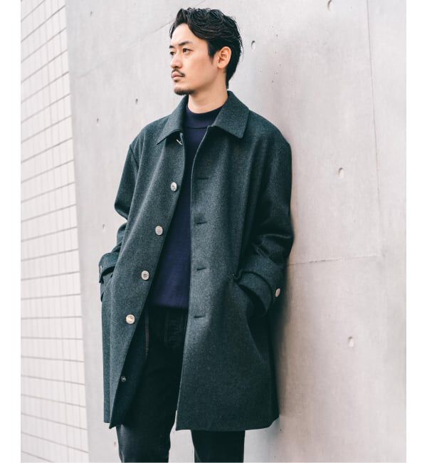 EDIFICE「MACKINTOSH(マッキントッシュ) 別注 HUMBIE/ハンビー SL」|ステンカラーコート|