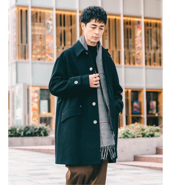 EDIFICE「MACKINTOSH(マッキントッシュ) 別注 HUMBIE/ハンビー SL」|ステンカラーコート|