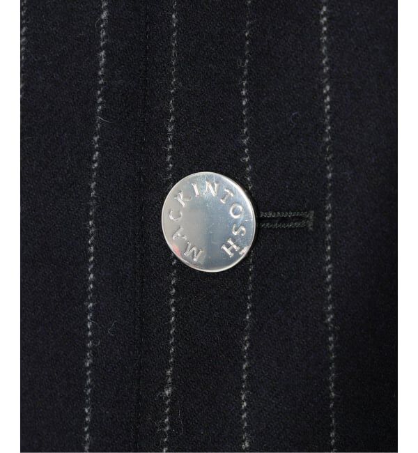 EDIFICE「MACKINTOSH(マッキントッシュ) 別注 HUMBIE/ハンビー SL &rdquo;ストライプ&rdquo;」|ステンカラーコート|