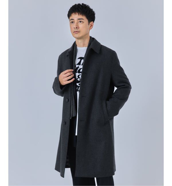 EDIFICE「MACKINTOSH(マッキントッシュ) 別注 DUNKELD/ダンケルド Loro Piana Fabric」|ステンカラーコート|