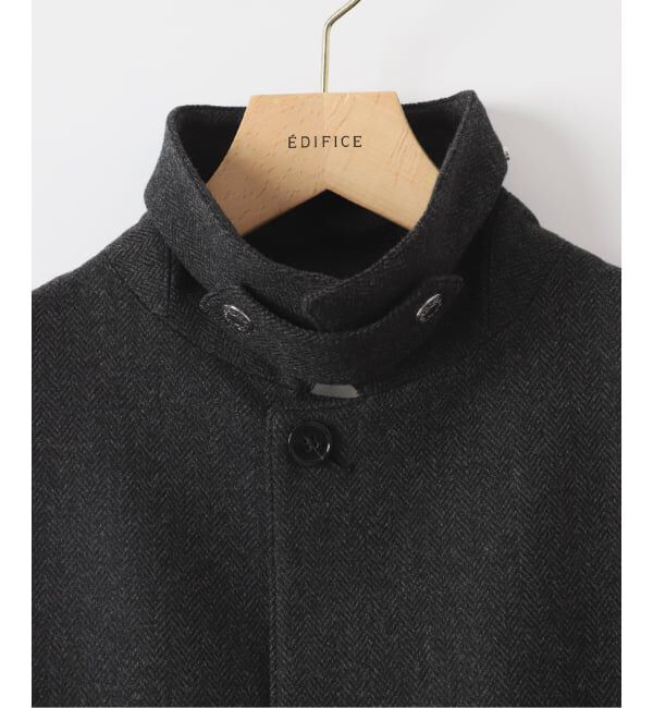 EDIFICE「MACKINTOSH(マッキントッシュ) 別注 DUNKELD/ダンケルド Loro Piana Fabric」|ステンカラーコート|