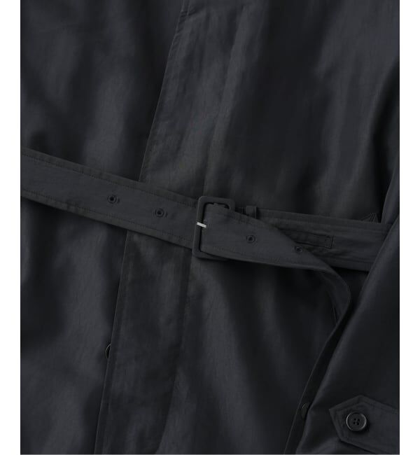 EDIFICE「ライトウェイト タフタ コート」|ステンカラーコート|