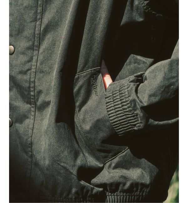 417 EDIFICE「Barbour / バブアー peached blouson transport」|ブルゾン・スタジャン|
