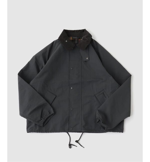 417 EDIFICE「Barbour / バブアー transport nylon casual jacket」|ブルゾン・スタジャン|ブラック