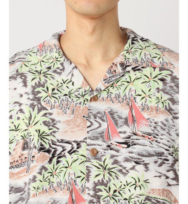 JOURNAL STANDARD「SUN SURF &times; JOURNAL STANDARD / 別注 アロハシャツ Palmtree &times; Wave」|シャツ・ブラウス|
