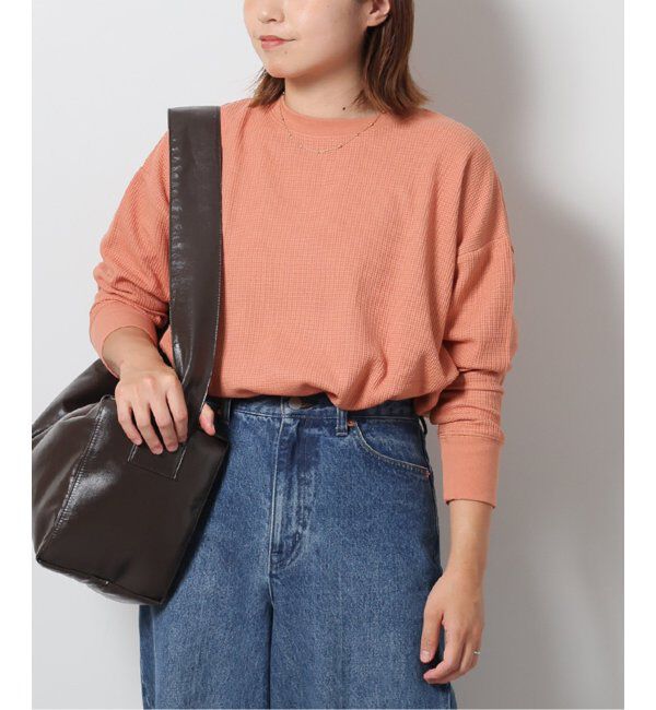JOURNAL STANDARD relume「《追加3》TCワッフルオーバーサイズロングスリーブTシャツ」|Tシャツ・カットソー|