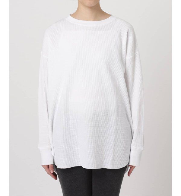 JOURNAL STANDARD relume「《追加3》TCワッフルオーバーサイズロングスリーブTシャツ」|Tシャツ・カットソー|