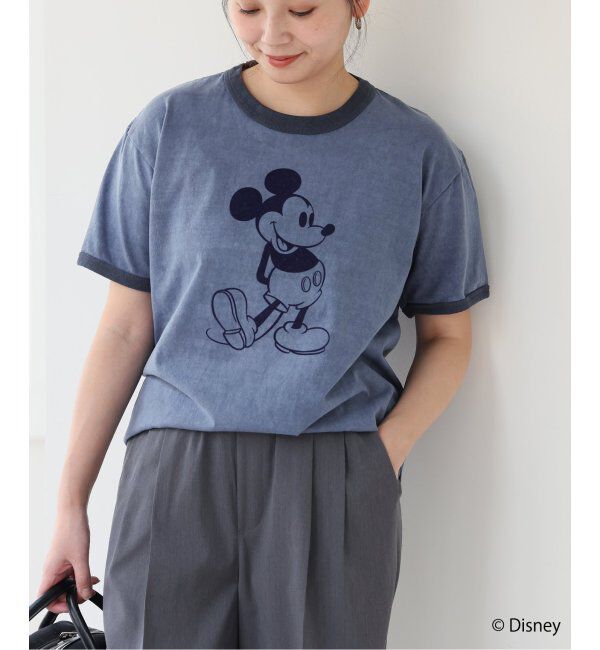 JOURNAL STANDARD「MICKEY / リンガーTシャツ」|Tシャツ・カットソー|
