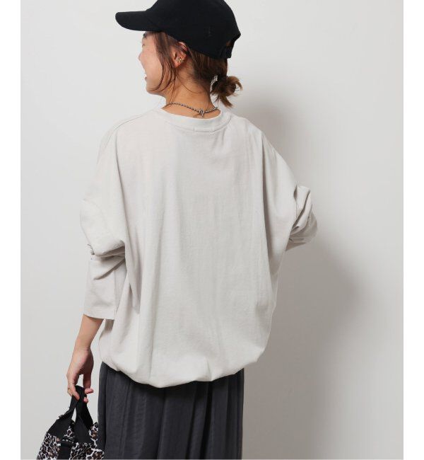 JOURNAL STANDARD relume「《追加》ギャザーヘムロングスリーブ」|Tシャツ・カットソー|