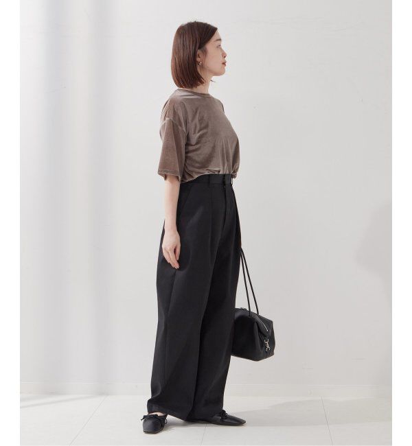 journal standard L'essage「《追加2》CP タックチノパンツ」|チノ|