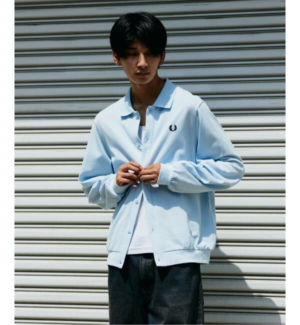 JOURNAL STANDARD「FRED PERRY / フレッドペリー 別注  フル ボタン ピケ ポロシャツ」|シャツ・ブラウス|