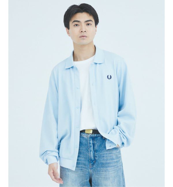 JOURNAL STANDARD「FRED PERRY / フレッドペリー 別注  フル ボタン ピケ ポロシャツ」|シャツ・ブラウス|