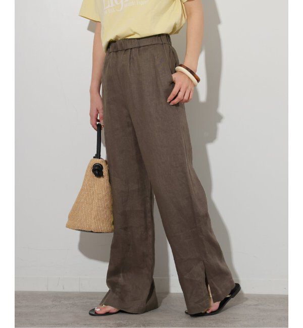 JOURNAL STANDARD relume「《一部WEB限定追加5》麻スリットイージーパンツ」|その他|