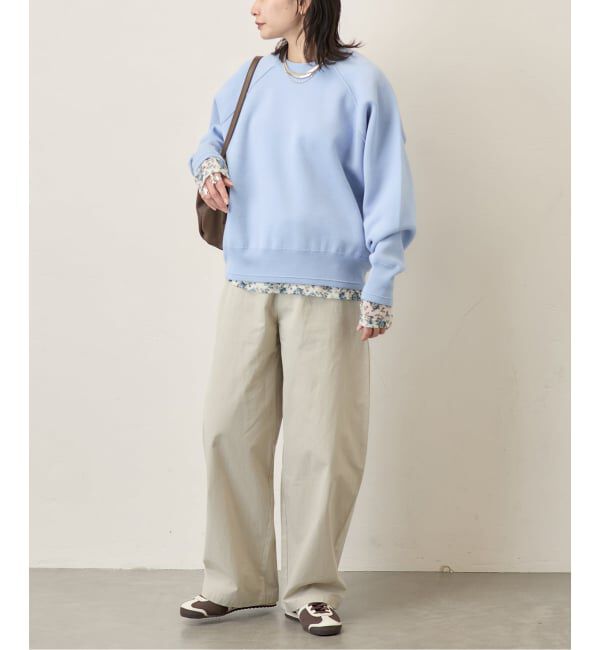 JOURNAL STANDARD「【洗える】スウェットライクニットプルオーバー」|ニット・セーター|