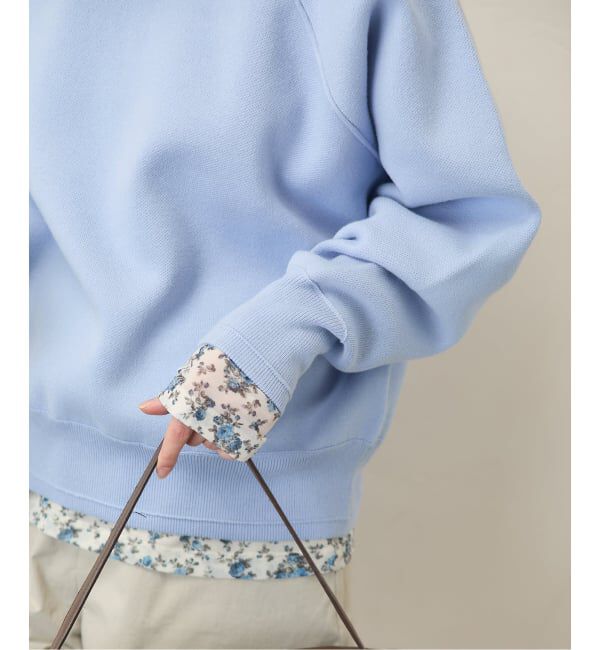 JOURNAL STANDARD「【洗える】スウェットライクニットプルオーバー」|ニット・セーター|