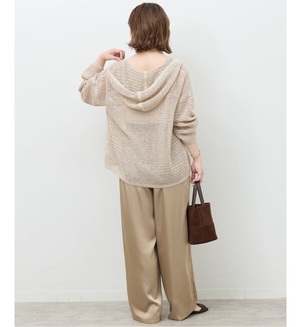 JOURNAL STANDARD relume「ミックスメッシュフーディー」|ニット・セーター|