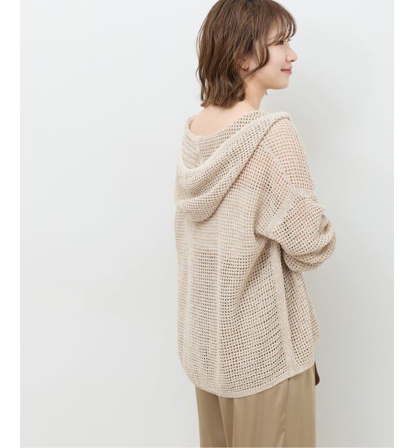 JOURNAL STANDARD relume「ミックスメッシュフーディー」|ニット・セーター|