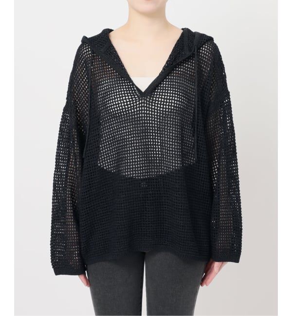 JOURNAL STANDARD relume「ミックスメッシュフーディー」|ニット・セーター|