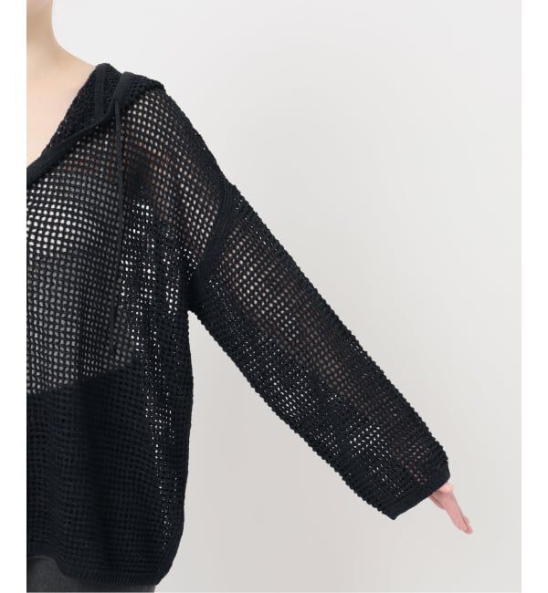 JOURNAL STANDARD relume「ミックスメッシュフーディー」|ニット・セーター|