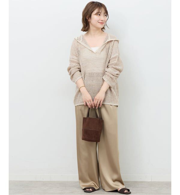 JOURNAL STANDARD relume「ミックスメッシュフーディー」|ニット・セーター|