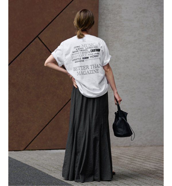 FRAMeWORK「BETTER THAN GOOD/ベターザングッド BTG GOOD BOOKS Tシャツ」|Tシャツ・カットソー|