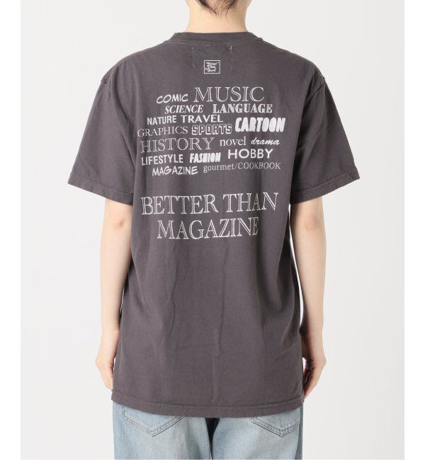 FRAMeWORK「BETTER THAN GOOD/ベターザングッド BTG GOOD BOOKS Tシャツ」|Tシャツ・カットソー|