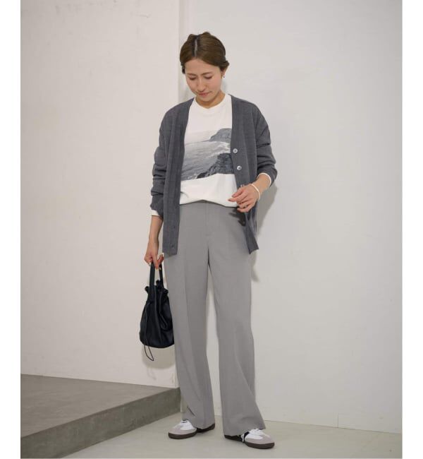 FRAMeWORK「≪追加≫セミフレアパンツ3」|スラックス|