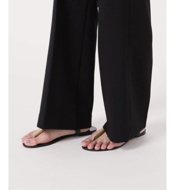 FRAMeWORK「≪追加≫セミフレアパンツ3」|スラックス|