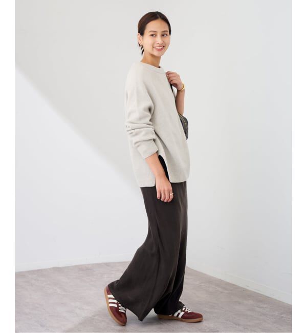 FRAMeWORK「≪追加≫シルキーキュプラバイアススカート2」|スカート|