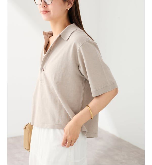 FRAMeWORK「≪予約≫LOEFF/ロエフ 別注リネンコットンポロシャツ」|Tシャツ・カットソー|