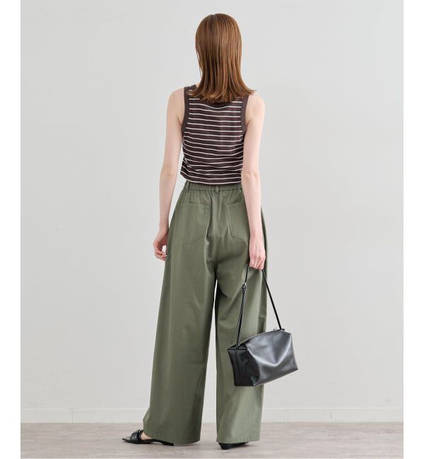 U by SPICK&SPAN「《予約》2WAY ハリヌキリブマルチボーダータンク」|タンクトップ|