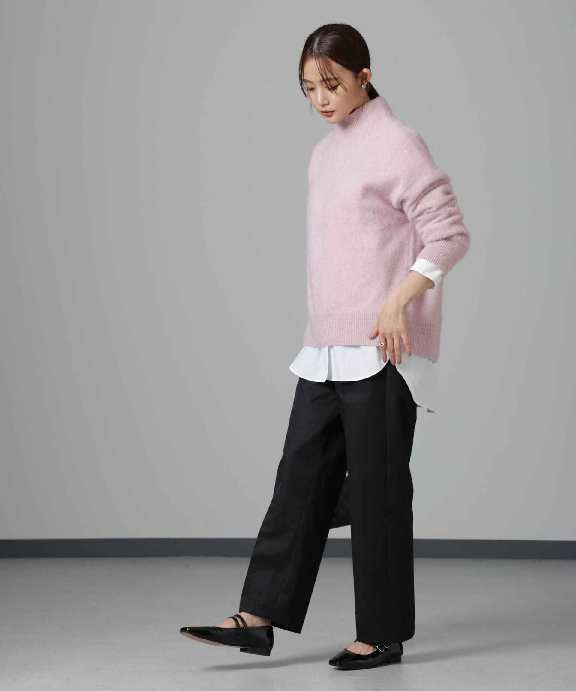 nano･universe「ウォッシャブルフォックスタートルネックプルオーバー」|ニット・セーター|