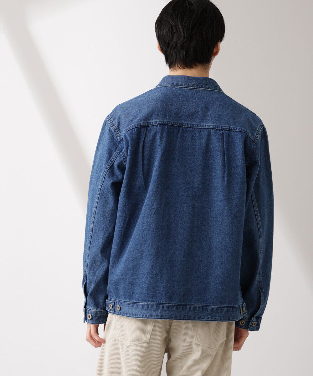 nano･universe「デニムブルゾン」|ブルゾン・スタジャン|