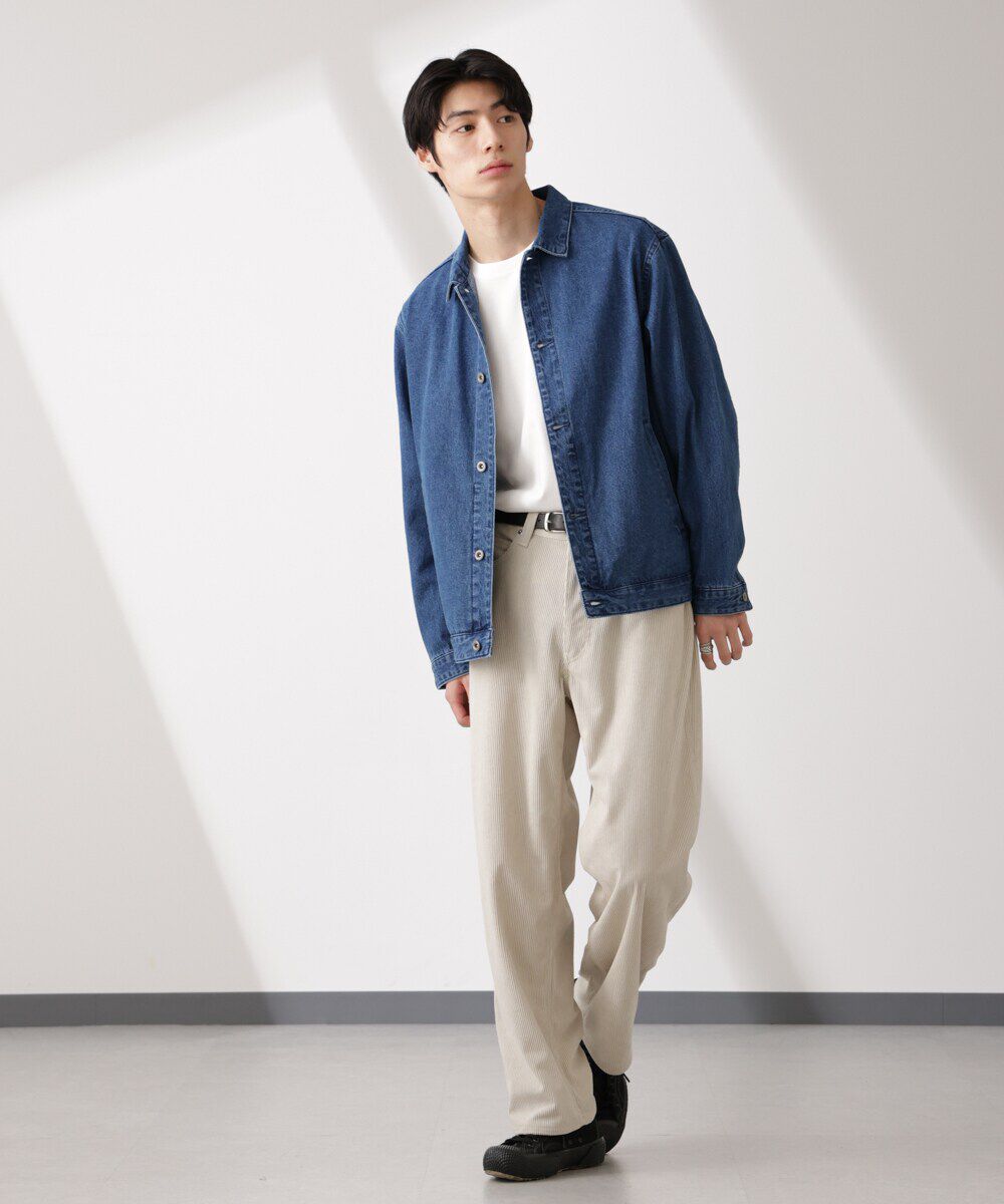 nano･universe「デニムブルゾン」|ブルゾン・スタジャン|