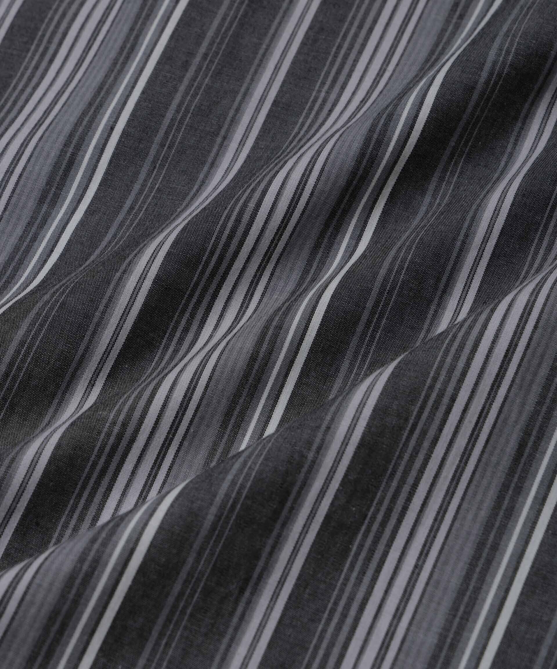 nano･universe「ランダムストライプシャツ 長袖」|シャツ・ブラウス|