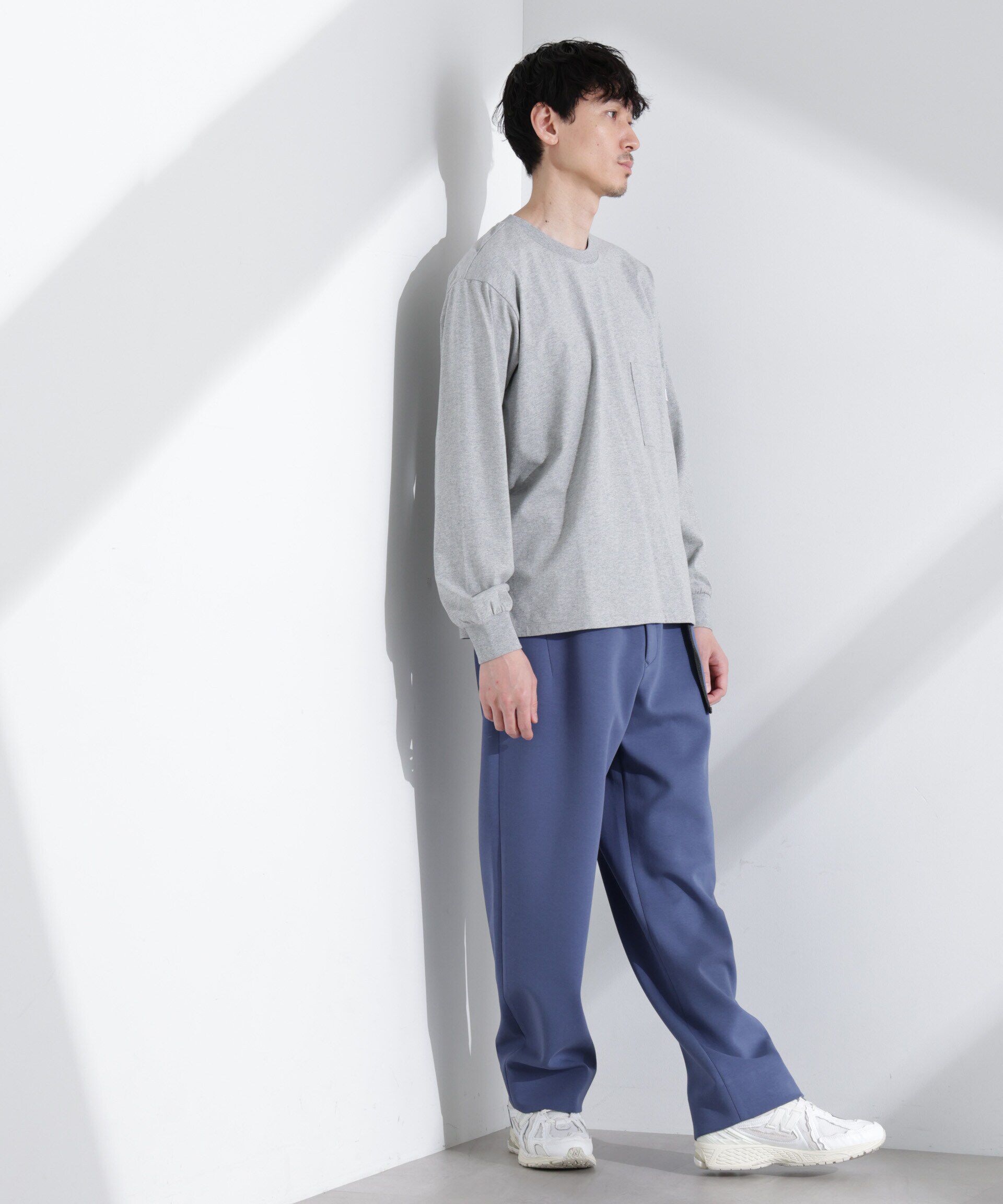 nano･universe「「NJ/CLUB」 ストレッチポンチテーパードパンツ」|チノ|