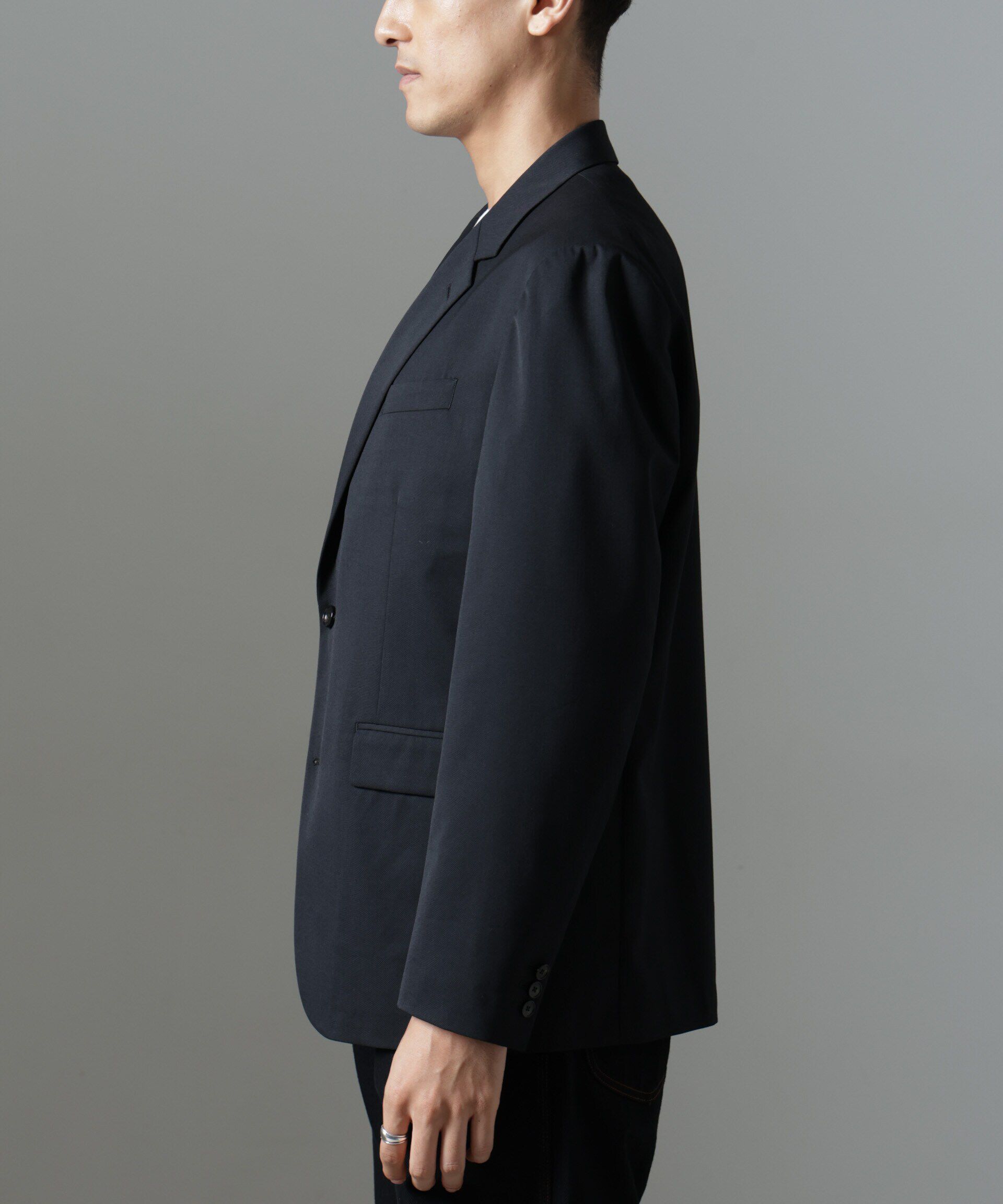 nano･universe「クラシックウールボクシージャケット(セットアップ可)」|スーツ|